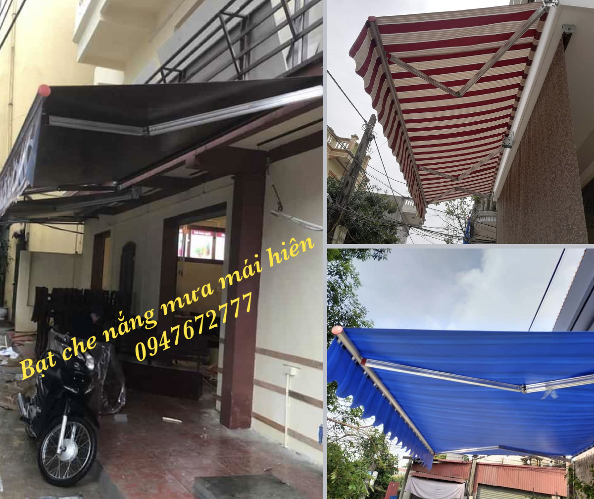 Lắp đặt bạt che nắng mưa tại Quận 7