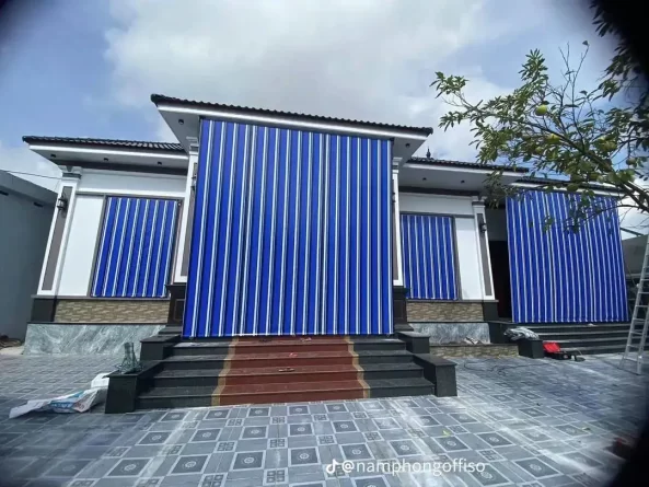 Lắp đặt bạt che nắng mưa tại Thanh Hoá