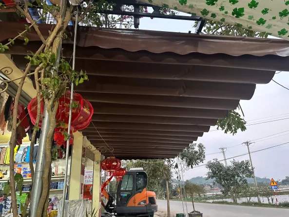 Lắp đặt bạt che nắng mưa tại Thanh Hoá
