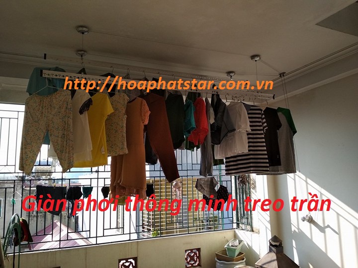 Lắp đặt giàn phơi thông minh tại Bắc Ninh giá rẻ