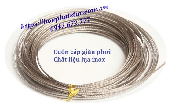 Thay dây cáp giàn phơi thông minh tại tphcm