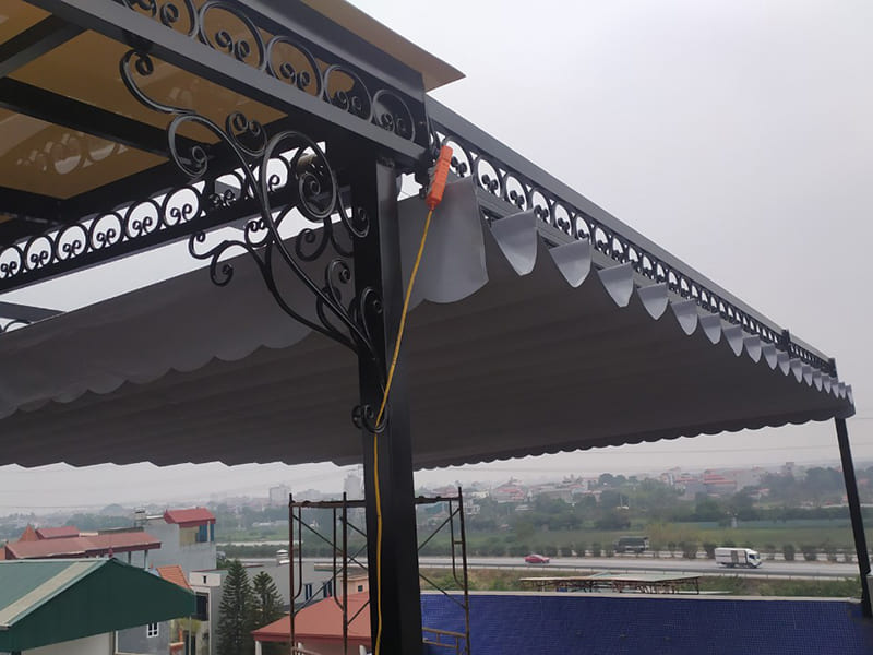 Hướng dẫn cách lắp mái che bạt xếp không bị võng chi tiết từ a-z 4 cách lắp mái che bạt xếp không bị võng