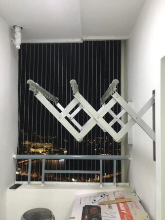 chọn vị trí lắp giàn phơi hợp lý