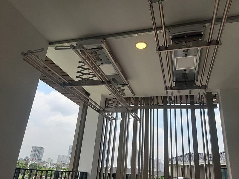 Hướng dẫn dùng giàn phơi điện tử có điều khiển chi tiết từ A đến Z 6 giàn phơi điện tử có điều khiển