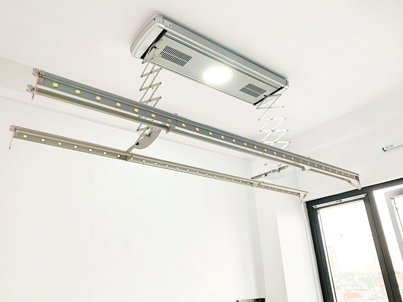 Hướng dẫn dùng giàn phơi điện tử có điều khiển chi tiết từ A đến Z 3 giàn phơi điện tử có điều khiển