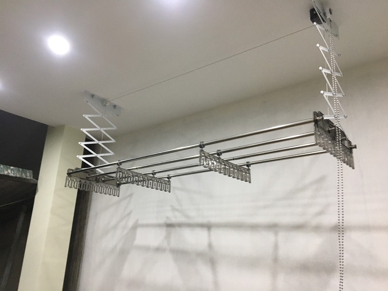 lỗi thường gặp khi sử dụng giàn phơi trần