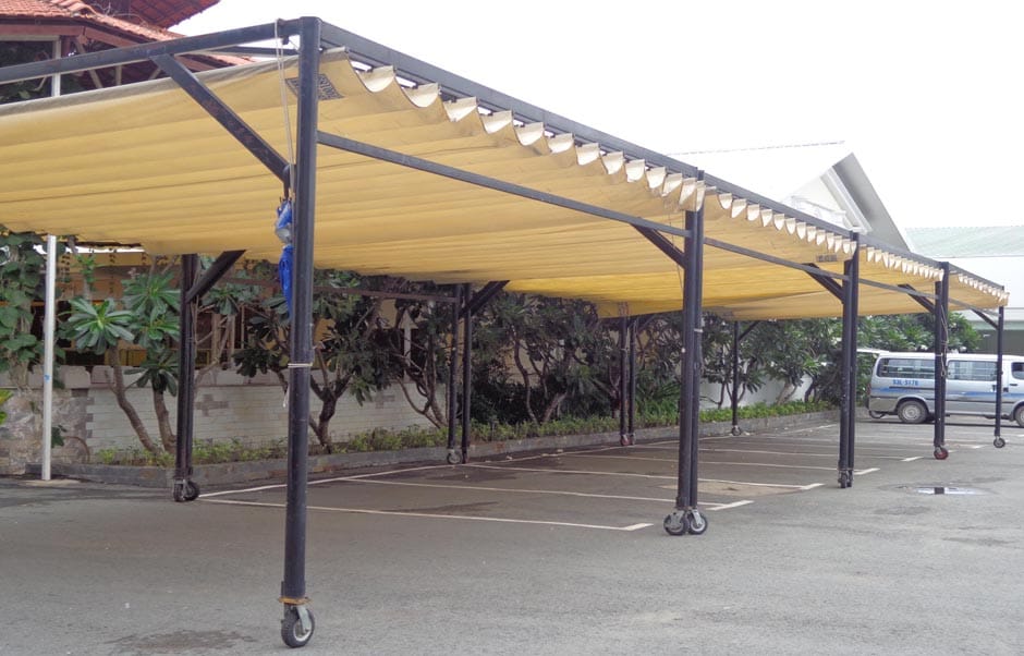 Lợi ích của mái che vòm di động trên ray bánh xe 3 Mái Che Vòm Di Động Trên Ray Bánh Xe