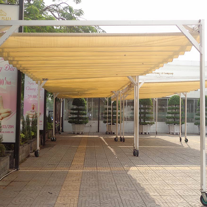 Lợi ích của mái che vòm di động trên ray bánh xe 4 Mái Che Vòm Di Động Trên Ray Bánh Xe
