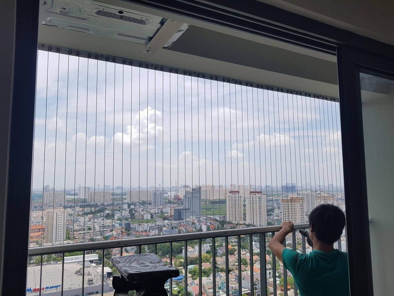Hướng dẫn tháo lắp lưới an toàn khi chuyển nhà 3 tháo lắp lưới an toàn