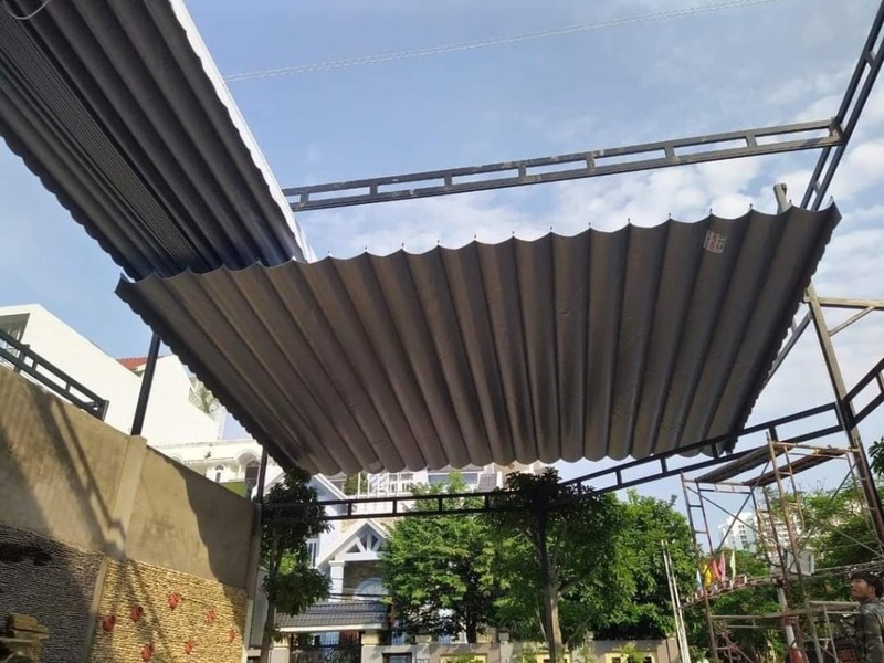 bạt che nắng mưa cần được bảo dưỡng