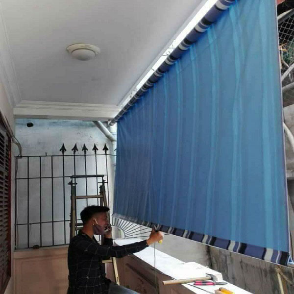 Cấu tạo bạt che nắng mưa tự cuốn 3 Cấu Tạo Bạt Che Nắng Mưa Tự Cuốn
