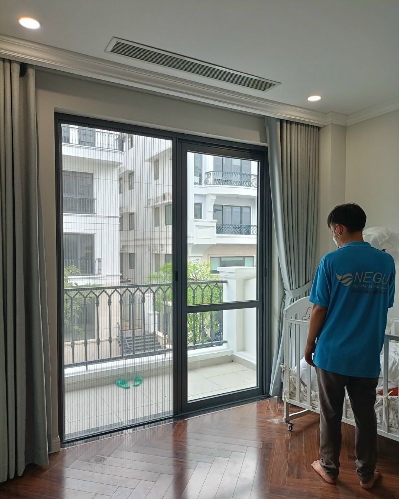 Cửa lưới chống muỗi inox 304
