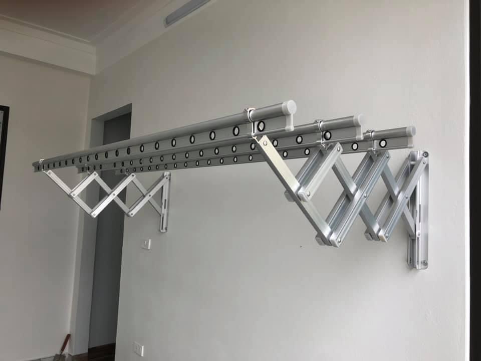 Dịch vụ lắp giàn phơi xếp ngang gắn tường uy tín – Hòa Phát 4 Hướng dẫn bảo dưỡng và sử dụng giàn phơi sau khi lắp đặt