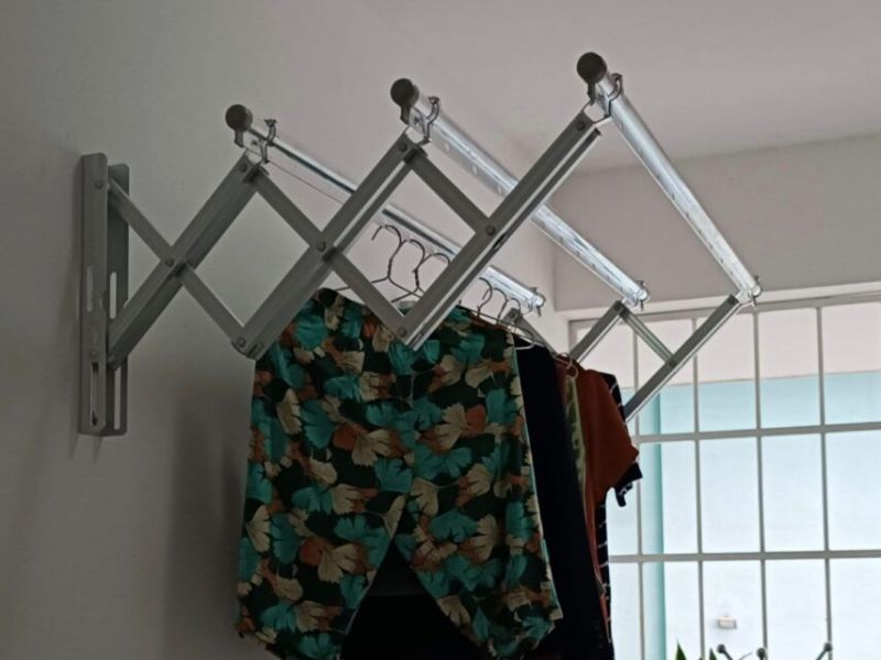 Hướng dẫn lắp giàn phơi xếp ngang tại nhà