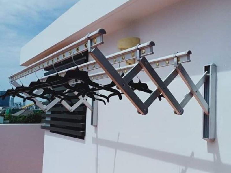 Hướng dẫn lắp giàn phơi xếp ngang tại nhà