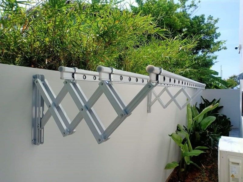 Hướng dẫn lắp giàn phơi xếp ngang tại nhà