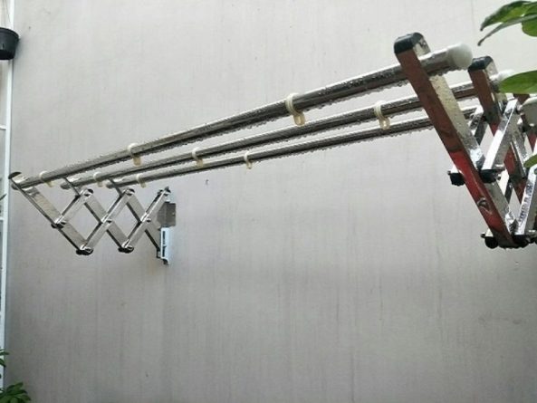 Kích thước giàn phơi xếp ngang thông dụng