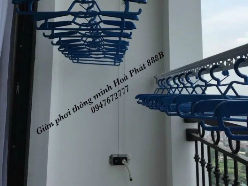 giàn phơi thông minh cho căn hộ nhỏ