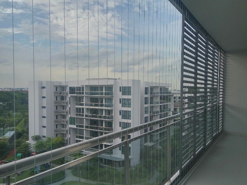 Kích thước lưới bảo vệ an toàn ban công