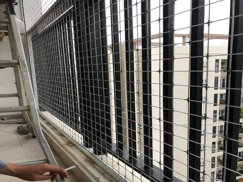 Lưới bảo vệ an toàn có ảnh hưởng thẩm mỹ không