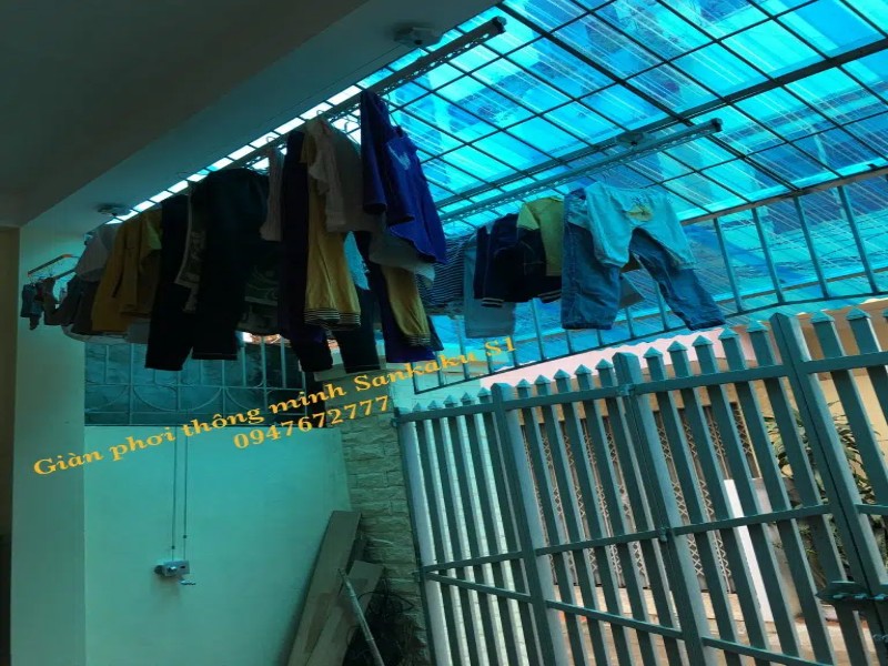 Lưu ý khoan tường gắn giàn phơi