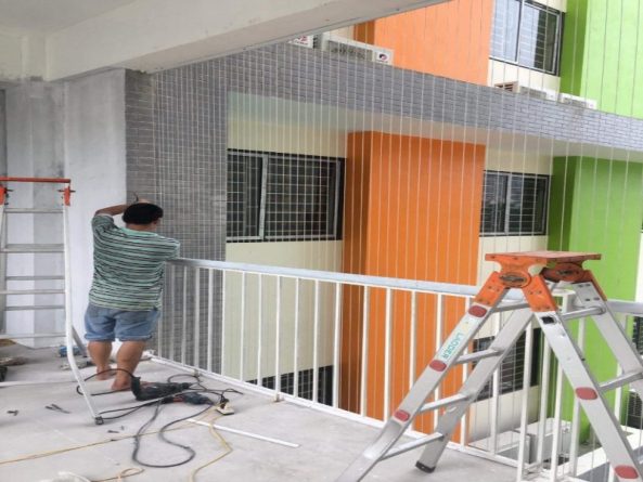 lưới bảo vệ an toàn phường Diên Hồng TP.HCM