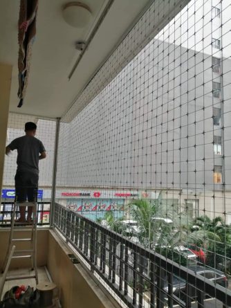 Khoảng cách cáp lưới an toàn