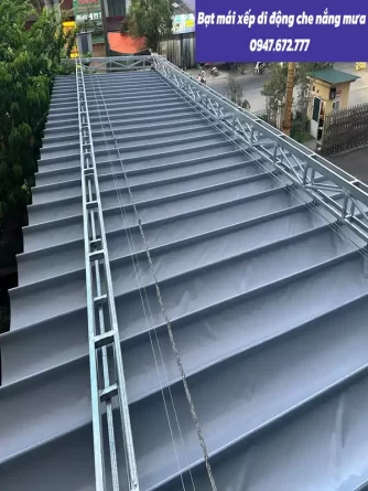 Bạt kéo che nắng mưa ngoài trời