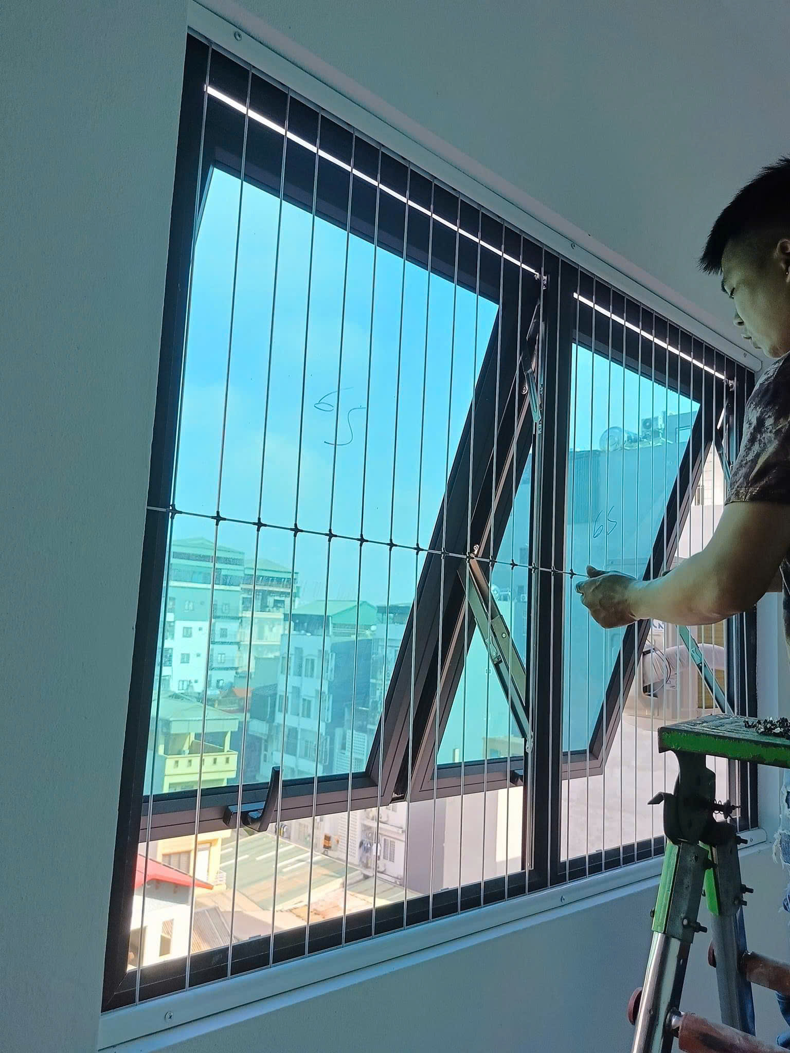 Lắp đặt lưới bảo vệ an toàn tại quận 7